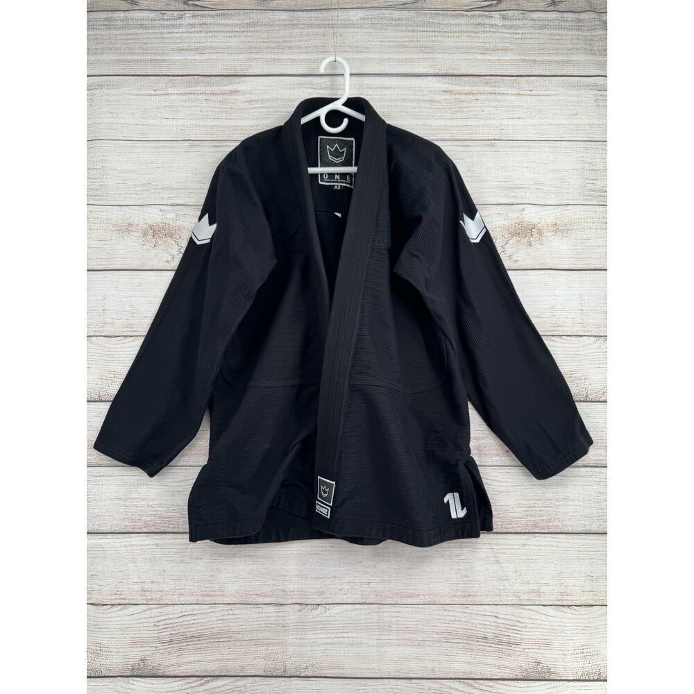 Kingz The One Jiu Jitsu Gi Adult A3 Black Martial Arts Jacket Top
